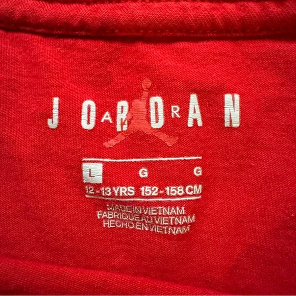 Red Jordan Tee - Picture 3 of 4